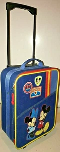 Mickey Mouse Rolling Carry-On Luggage for Children - Picture 1 of 9
