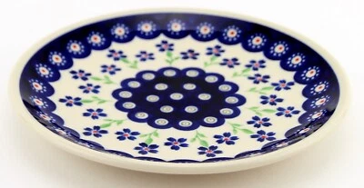 Polish Pottery Plate 7.5 Inch from Zaklady Boleslawiec Poland