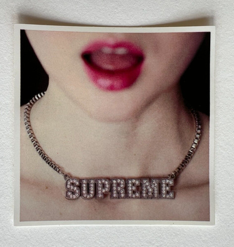 Supreme Necklace Sticker 100% Authentic SS18 Season