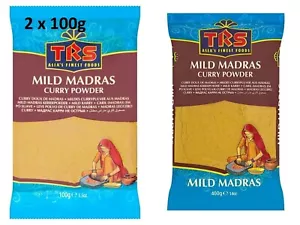 Mild Madras Currypulver TRS 200g schneller & kostenloser Versand - Bild 1 von 1