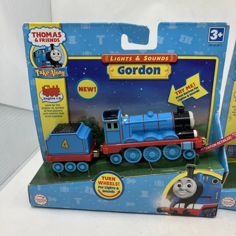 LOT of 9 thomas  & Friends Take Along Die-Cast Trains new sealed Cover