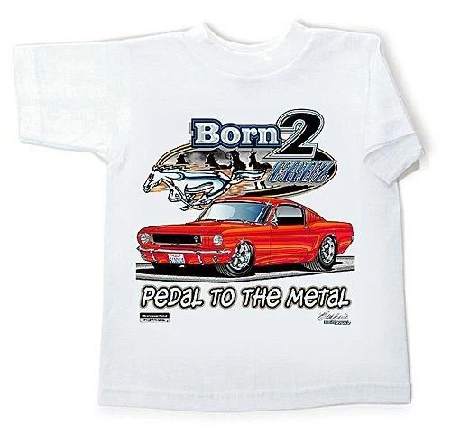 Camisa Born 2 Cruz Pedal to the Metal para niños y niños pequeños - Linda y ¡ENVÍO GRATUITO A EE. UU.! Foto 1 de 4