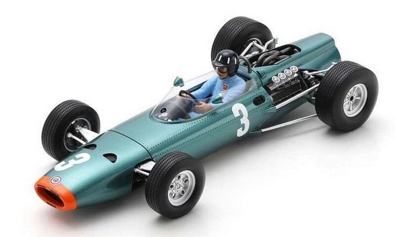 1:18 Spark 18S714 Graham HillP261 #3 Winner Monaco GP 1965 - Image 1 of 1