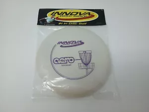 Innova - Aero - Putt & Approach 171g White Golf Disc Purple Foil w/Manual PDGA - Picture 1 of 12