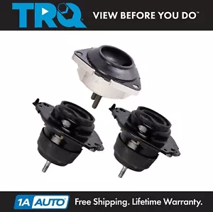 TRQ Engine & Transmission Mount Kit For 13-21 Dodge Durango 11-18 Grand Cherokee - Picture 1 of 9
