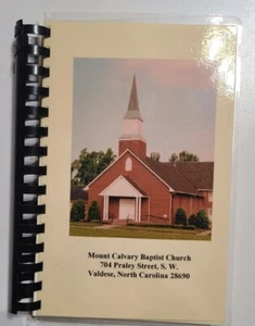 Valdese NC, Berg Golgatha Baptist Kirche Kochbuch 1997 1. Auflage - Bild 1 von 4