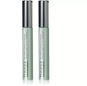 2x Clinique Máscara Impermeable Alto Impacto 01 Negra 0.28oz/8ml Tamaño Completo Nueva Sin Caja - Imagen 1 de 2