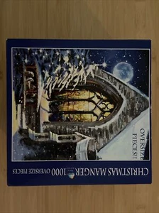 Christmas Manger 1000+ Piece Jigsaw Puzzle 27" X 35" Macneil Excellent Sealed A3 - Picture 1 of 4