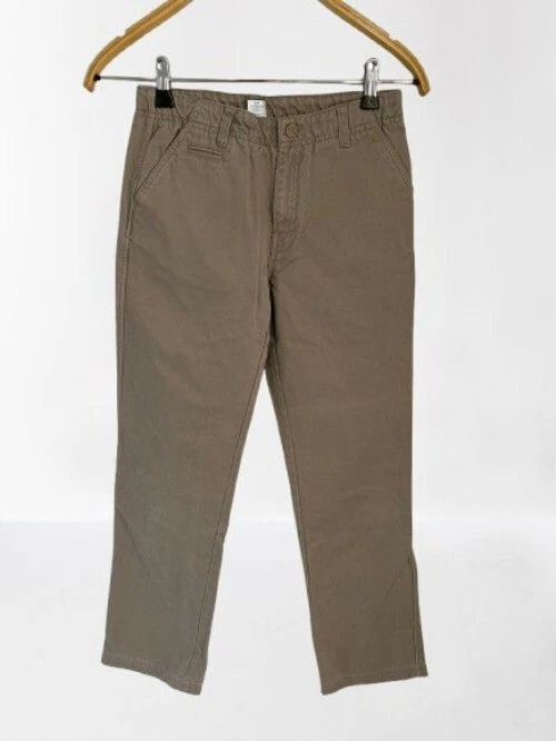 JACADI Pantalones Informales Algodón Chino Escuela Caqui en Beige Talla 12A Foto 1 de 4