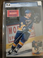 BRETT HULL BECKETT MAGAZINE SECOND HOCKEY ISSUE #2 CGC 9.6 PRICE GUIDE
