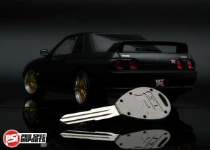 Billete Skyline GTR R32, R33 Llave de Titanio, Personalizado, Fabricante de equipos originales - ¡Acabado de Escarcha Satinada! - Imagen 1 de 10