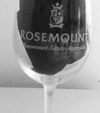  Wine Glass Rosemount Estate Australia 