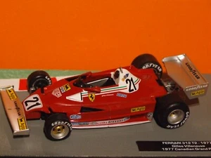 Formula 1 1977 Gilles Villeneuve Ferrari 312 T2 scala 1:43 - Foto 1 di 3