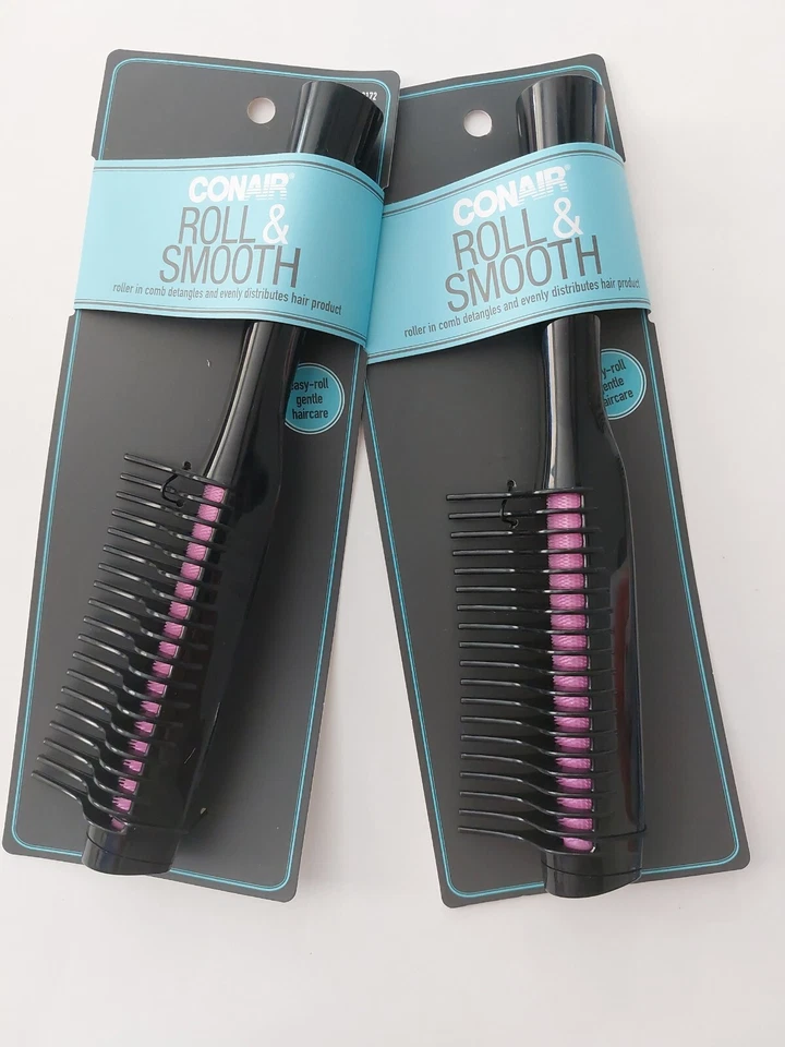 4x Conair Roll & Smooth Comb