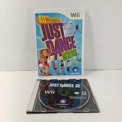 Just Dance Kids Nintendo Wii 2006 Tested and Works Complete in box Just Dance 2 - Image 1 of 4
