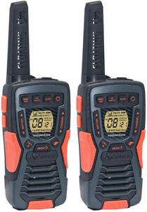 Cobra ACXT1035R FLT Floating Two-Way Radios (Walkie Talkie) 2-Pack, NOAA Alerts