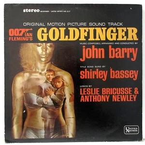 Goldfinger James Bond Film 1964 Soundtrack Vinyl Schallplatte Album - Bild 1 von 5