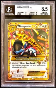 Pokemon Mega Kangaskhan Holo 109/106 XY Flashfire UR Ultra Secret Rare BGS 8,5 - Bild 1 von 1