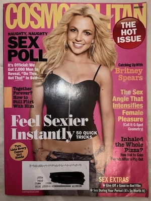 Cosmopolitan Magazine, Britney Spears, August 2010. Foto 1 de 4