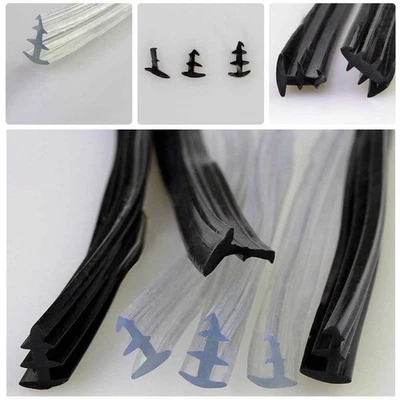 Enhance Energy Efficiency with 2M PVC Door Gasket Seal Strip for Glass - Image 1 of 4