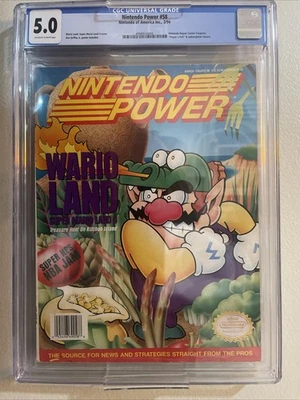 CGC 5.0 Nintendo Power v58 Wario Land - Image 1 of 2