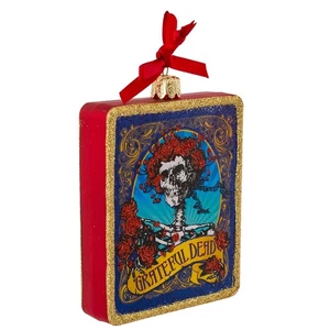 Grateful Dead - Albumcover GLAS Ornament von Kurt Adler Inc. - Bild 1 von 4