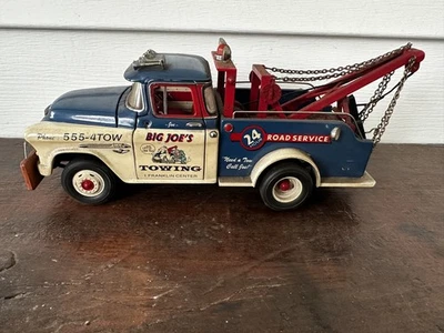 Camión de remolque Chevrolet camafeo 1955 Franklin Mint 1:24 "Big Joe's Towing"  Foto 1 de 4