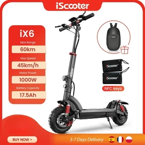 iScooter iX6 Elektro-roller 48V Offroad 17.5AH Klappbar E-Scooter NFC E-Roller - Bild 1 von 14