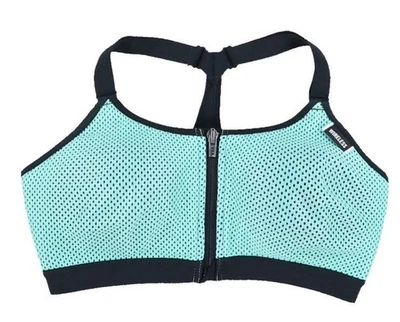 Sujetador deportivo deportivo deportivo entrenamiento delantero cremallera sin cables VICTORIAS SECRET KNOCKOUT talla 36D Foto 1 de 4