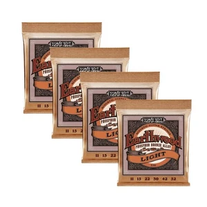 Ernie Ball 2148 Phosphor Bronze LIGHT 11-52 Acoustic Guitar Strings 4 Sets - Picture 1 of 9
