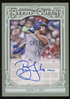 Topps Gypsy Queen Brett Jackson 2013 automático Chicago Cubs #GQA-BJ Foto 1 de 2