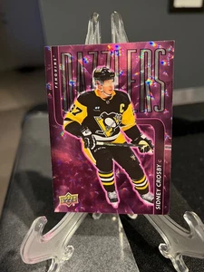 2025-26 Upper Deck Serie 1 Pink Dazzlers #DZ-19 Sidney Crosby - Pittsburgh - Imagen 1 de 2