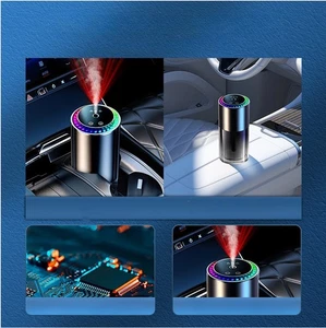 Car Aromatherapy Aluminum-Auto Spray,Starry Sky Roof 7-Color Sound Ambient Light - Picture 1 of 8