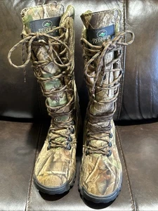 Red Head 13.5” Snake Waterproof Hunting Boots Camping Camo Womens 6.5M - Picture 1 of 15
