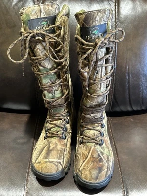 Red Head 13.5” Snake Waterproof Hunting Boots Camping Camo Womens 6.5M - Image 1 of 4