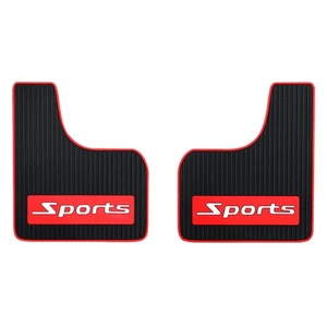 2PCS Durable Black Universal Splash Guards Mud Flaps for Cars, Trucks, SUVs - Imagen 1 de 10