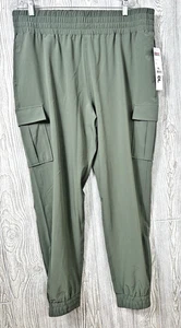 32 Degrees Cool Verde Salvia Mujer Suave Jogger Bolsillos a Presión Talla XL Cintura Elástica - Imagen 1 de 13