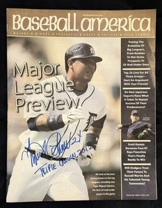 MIGUEL CABRERA Autograph-signed Baseball America magazine -Triple Crown Inscrip! - Picture 1 of 4