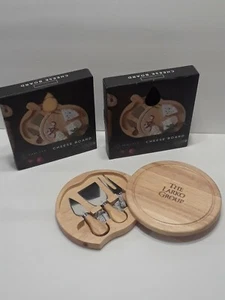 TOSCANA Picnic Time Brand Brie 7-1/2" Cheese Board with Cheese Tools New in Box - Picture 1 of 10