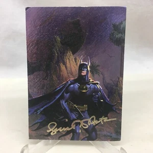 1995 Skybox Batman Master Series Batman Fantasy Foil Signature Chase Card #2 - Picture 1 of 6