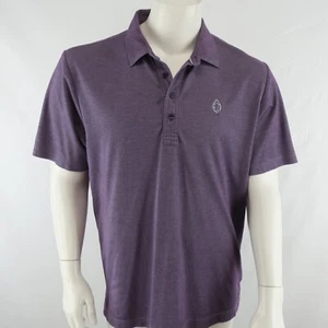 Travis Mathew Men's Golf Polo Shirt Size Large Purple - Picture 1 of 7