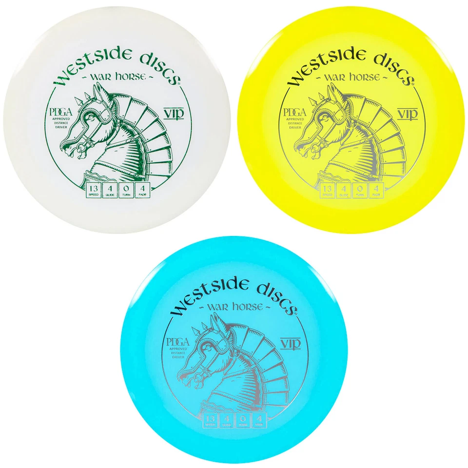 Westside Discs Disc Golf VIP War Horse Distance Driver 13/4/0/4 - Choose Exact - Image 1 of 1