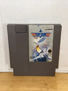 Top Gun 5 Screw Nintendo Nes Cleaned & Tested Authentic - Picture 1 of 4