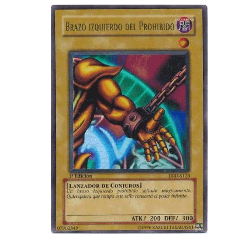 Brazo Izquierdo del Prohibido LDD-S123 Ultra Rare 1st Edition Spanish - Image 1 of 1