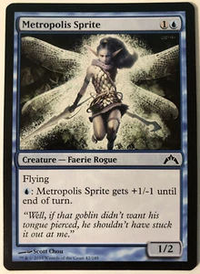 MTG Metropolis Sprite Gatecrash 42 Regular Common - Picture 1 of 1