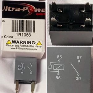 ULTRA POWER 1R1056 BOCINA DE RELÉ MULTIUSOS, EMBRAGUE DE AIRE ACONDICIONADO, ETC. NUEVO - Imagen 1 de 7