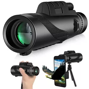 40x60 Monocular Telescope Spotting Scope Portable Binoculars BAK4 Waterproof - Picture 1 of 4