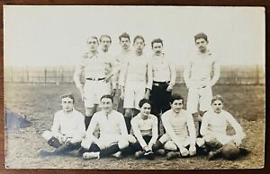 1915 Rennen Verein De Frankreich Colombes - Original Old Fußball Team Postkarte