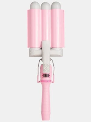 Mermade Pro Hair Waver 32mm Pink Crimp-free Design 3 Ceramic Barrels - Image 1 of 4