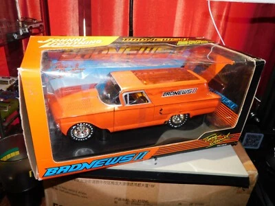 1:18 JOHNNY LIGHTNING TOM DANIEL'S BAD NEWS 2 1960 CHEVY PANEL VAN - Image 1 of 3